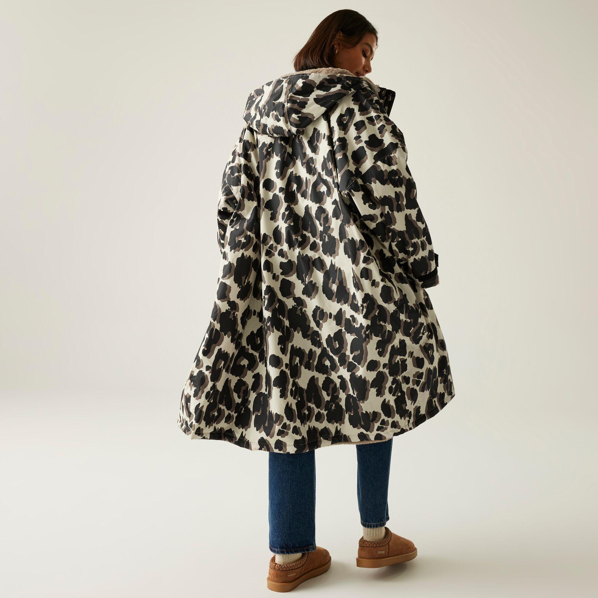 Totalcool T-Robe Waterdichte Aankleedjas Volwassenen - Sherpa Fleece Veranderjas Met Capuchon