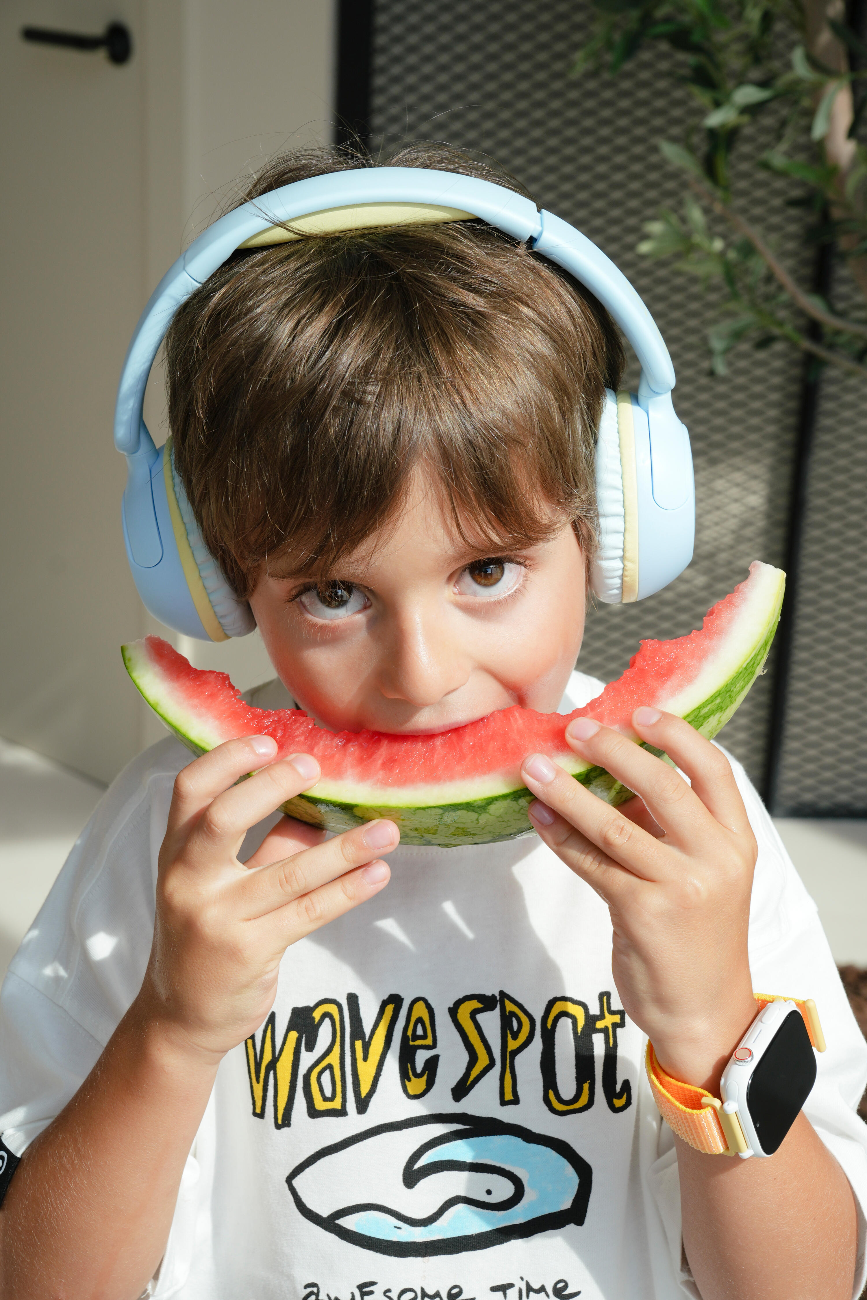 Auriculares Infantiles 3 en 1 con Bluetooth, Cable Jack 3.5mm y Cable C azules 6/6