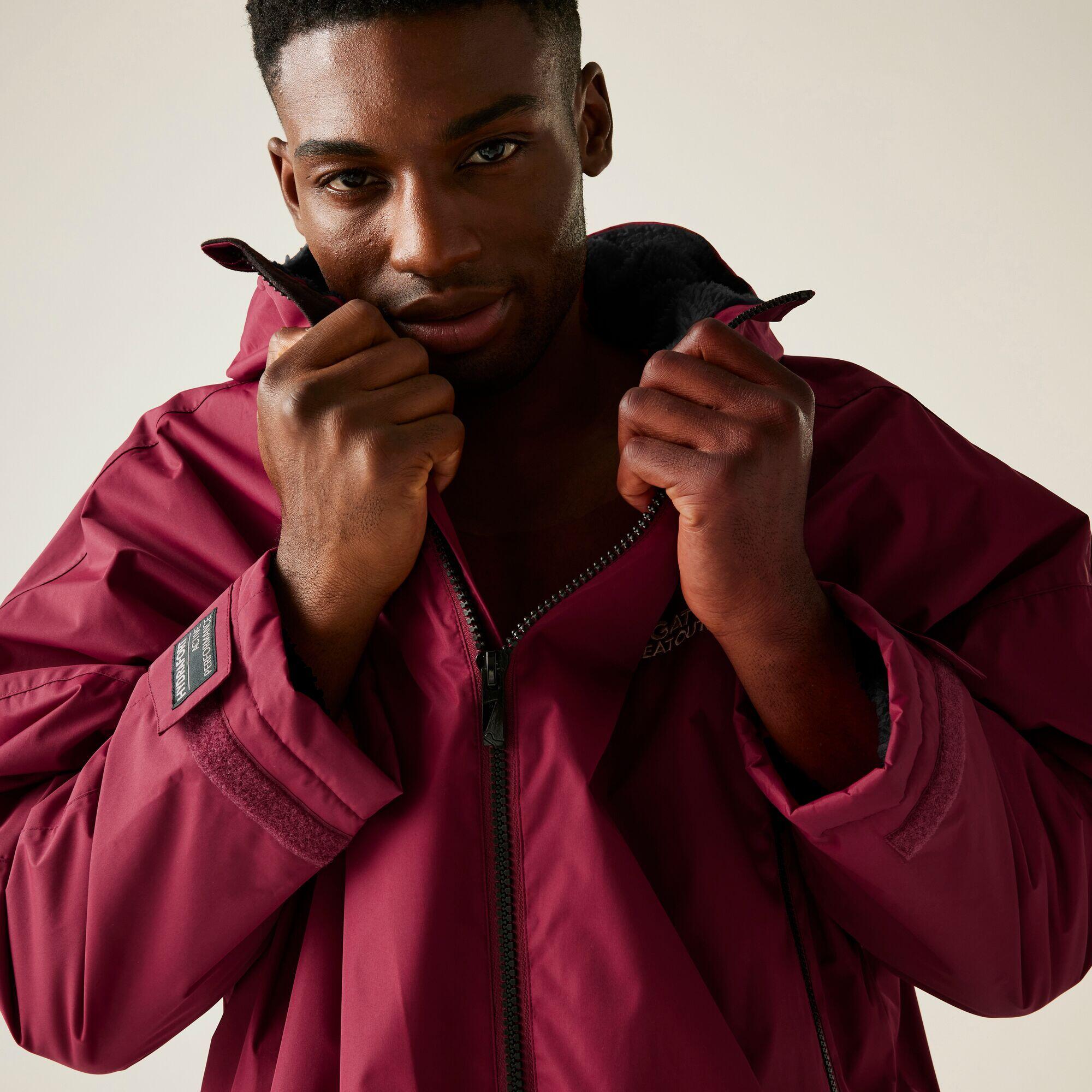 Regatta - Peignoir À Langer Imperméable Unisexe Adulte - Cape - Bordeaux|noir|rose - Decathlon