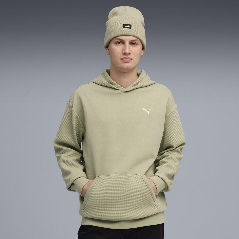 Męska bluza z kapturem PUMA Class o luźnym kroju PUMA Lux Army Green