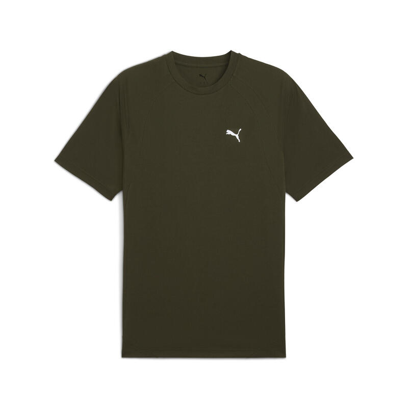 Tricou barbati Puma Evostripe Tee, Verde