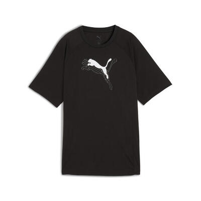 Evostripe relaxed graphic t-shirt voor dames puma black