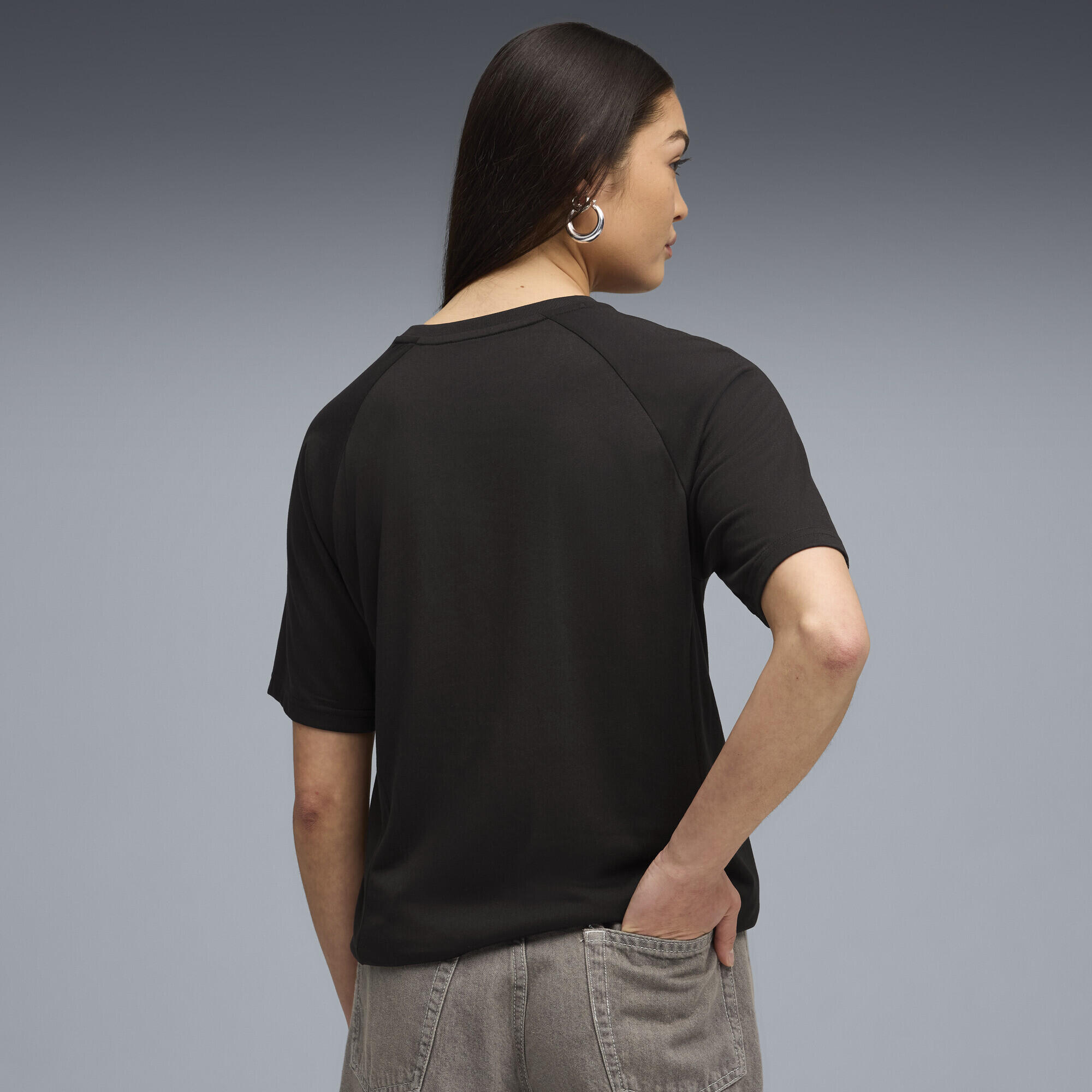 T-shirt décontracté à motif Evostripe Femme PUMA Black 3/7