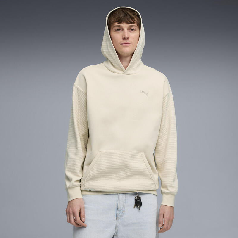 Męska bluza z kapturem PUMA Class o luźnym kroju PUMA Alpine Snow White