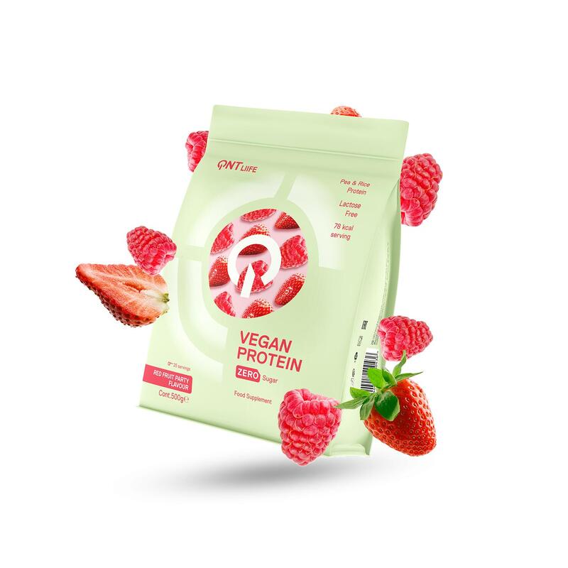 VEGAN PROTEIN POWDER - Frutos vermelhos - 500 g Exclusivo online                      3 cores disponíveis
 32,99€  Preço por quantidade 65,98€kg QNT VEGAN PROTEIN POWDER - Frutos vermelhos - 500 gVendido e expedido por: Outdoor Lux  (1)  