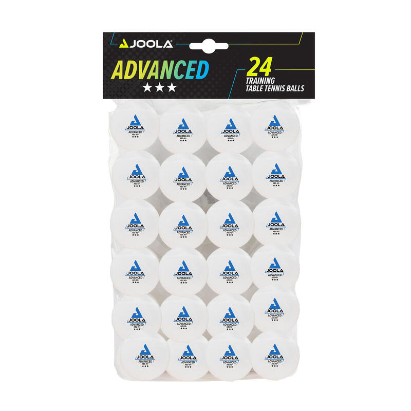 Set mingi Joola Advanced ***, 24 de bucati, Alb, uni