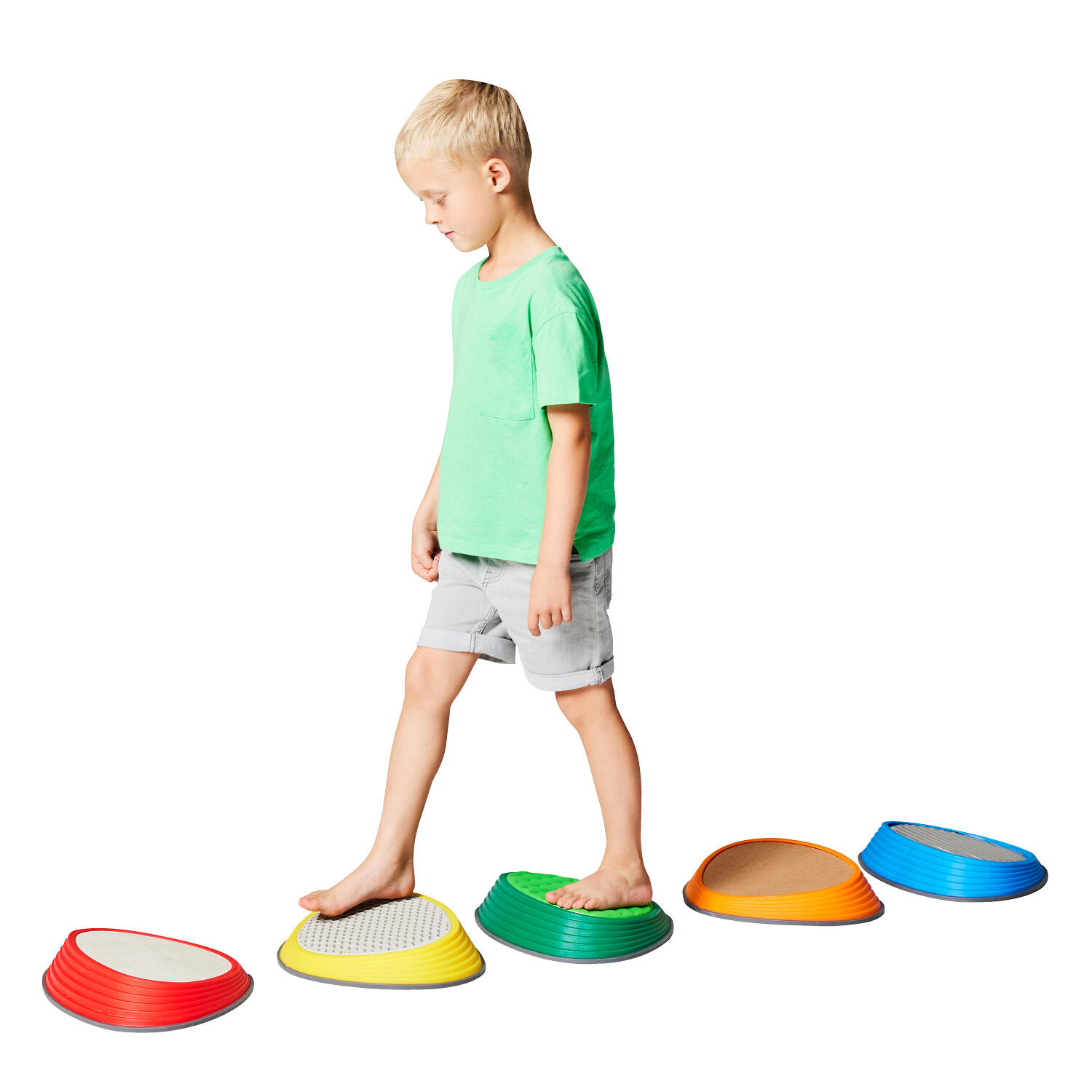 Set di pietre di equilibrio Pietre Fluviali Tattili Gesundheitssport Unisex 3/7