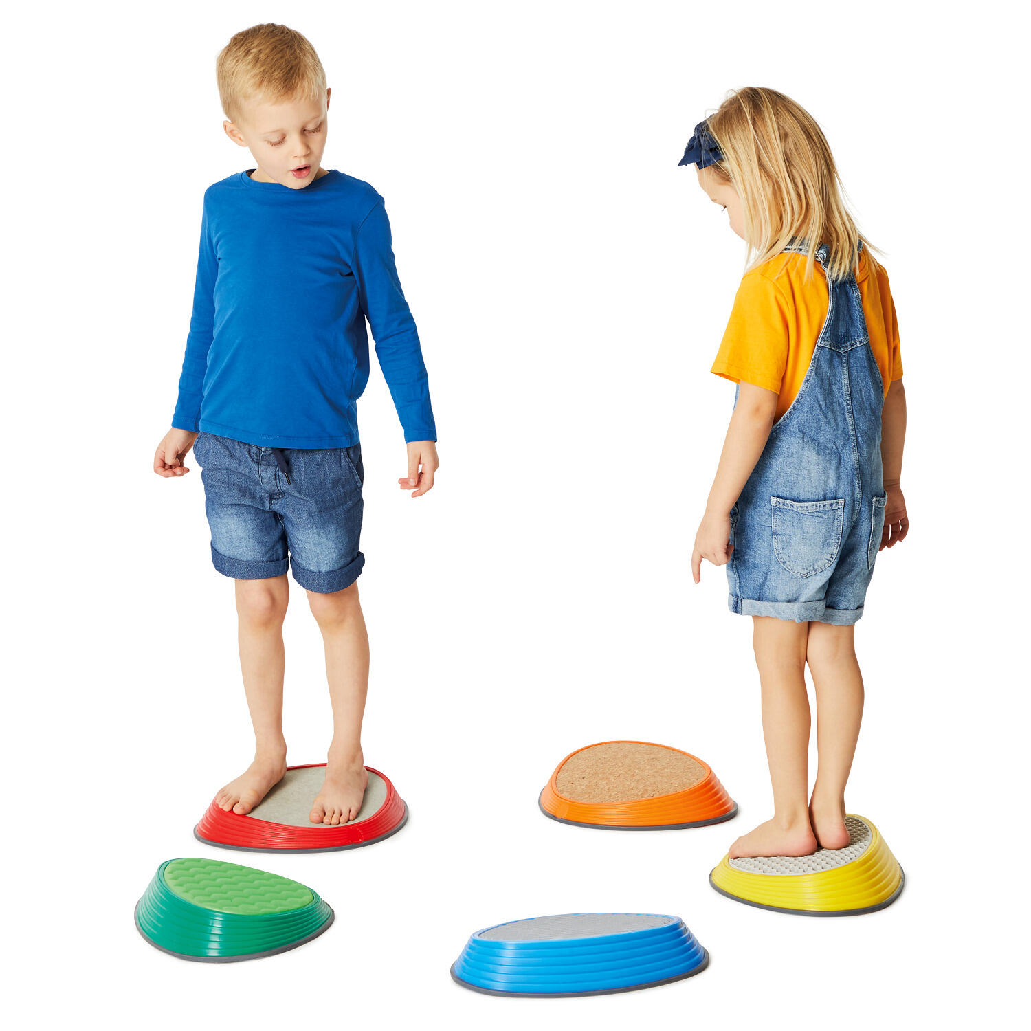 Set di pietre di equilibrio Pietre Fluviali Tattili Gesundheitssport Unisex 4/7