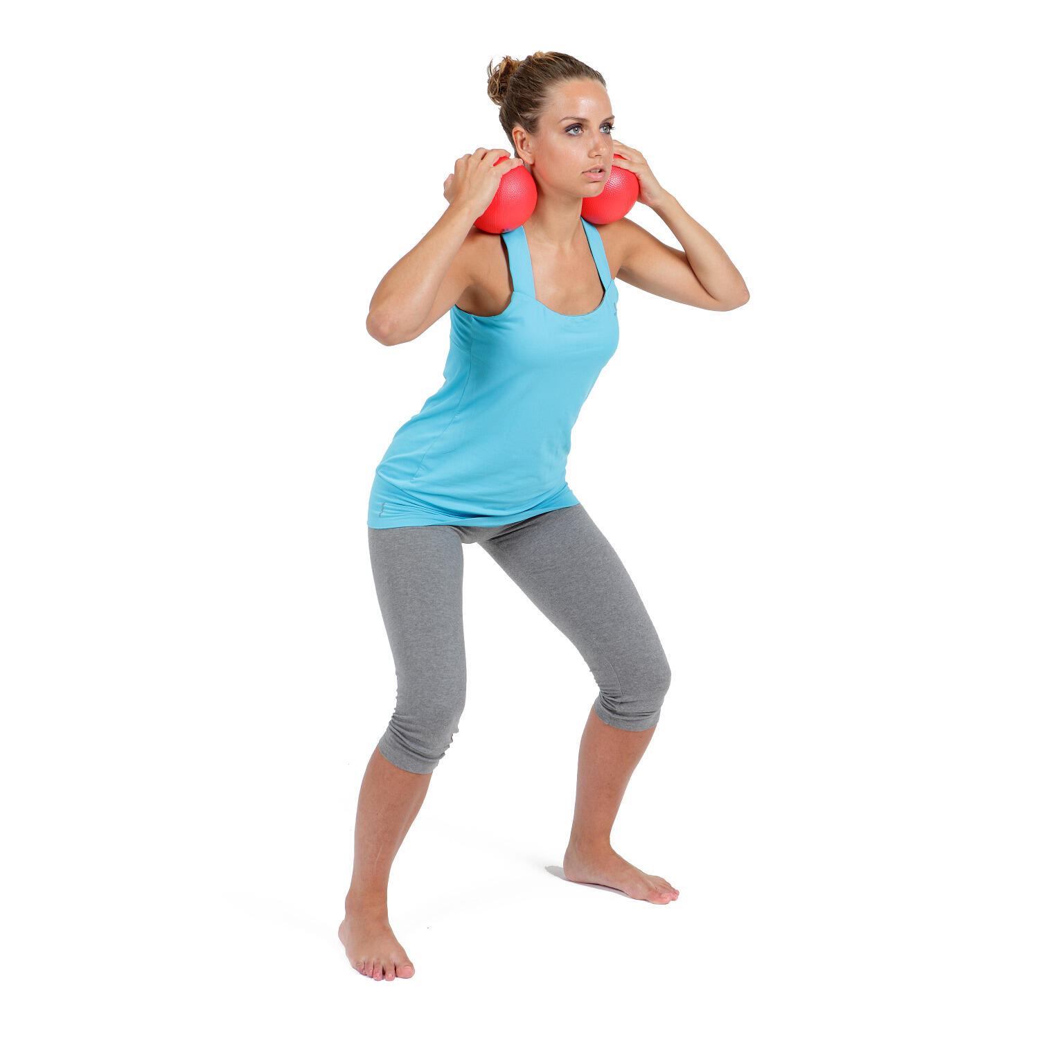 Ball mit Gewichten Gymnic Heavymed 1 kg 2/4