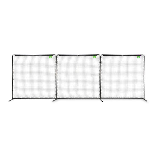 Ballfangnetzanlage Backstop 300x900 cm Fußball Unisex