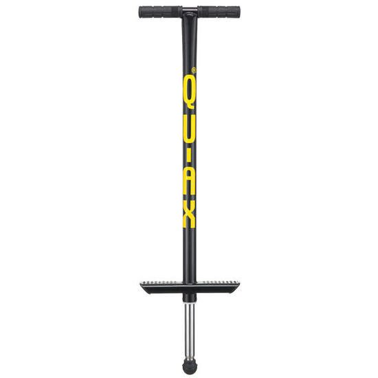 Pogo-Stick bâton sauteur QU-AX adulte 80 kg Noir