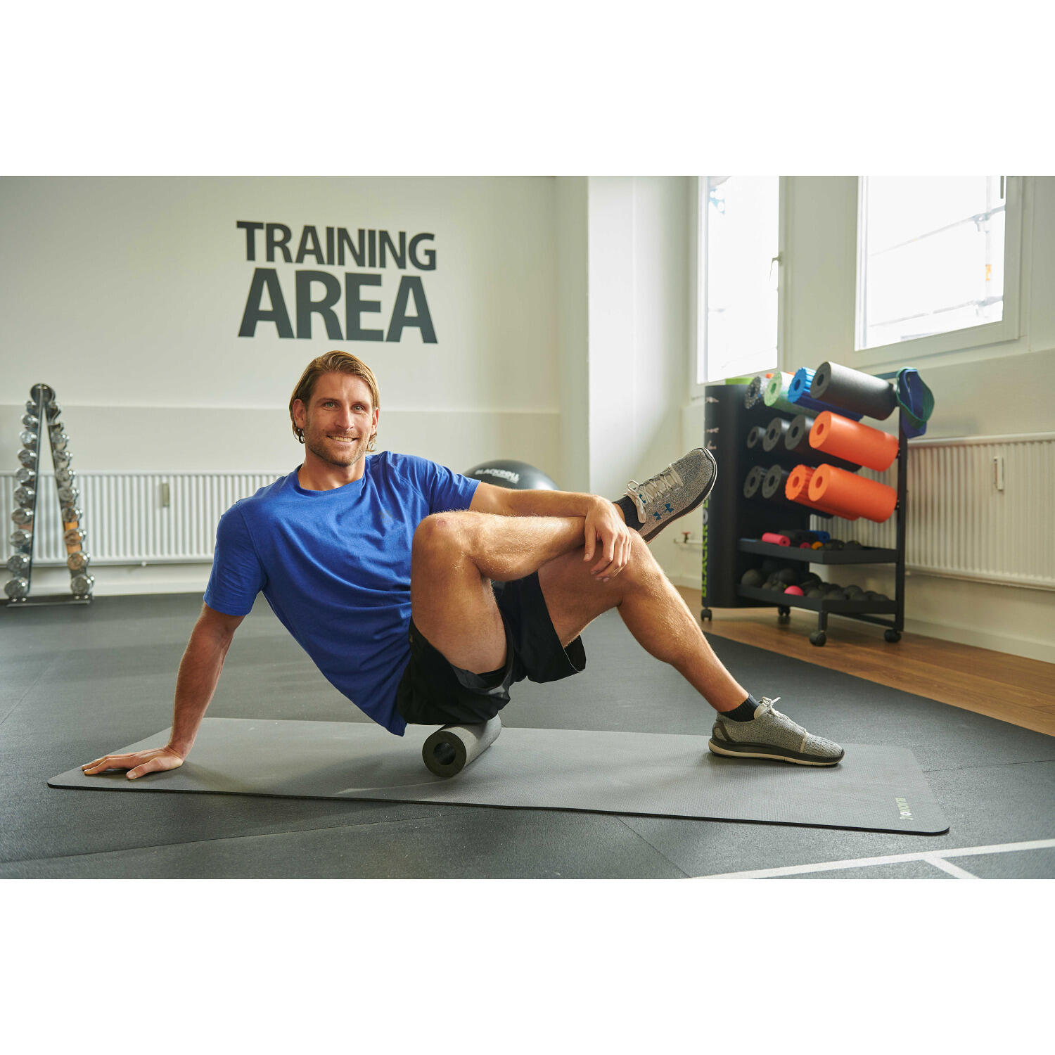 Slim Foam Roller - 30 cm - Preto 3/7