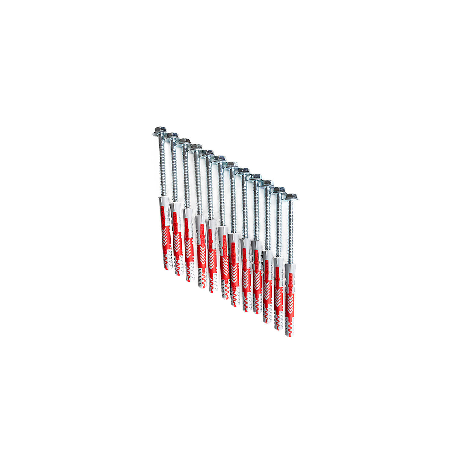 Fischer BenchK Screws for Wall Mounting — Nylon, Set 8/12 2/6