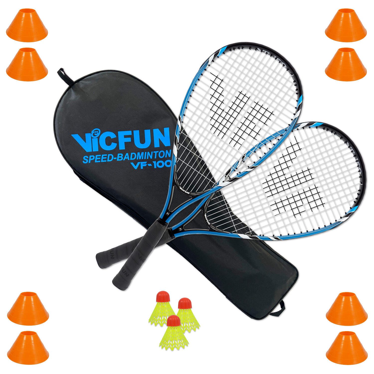 Crossminton-Set 100 Badminton Unisex 2/6