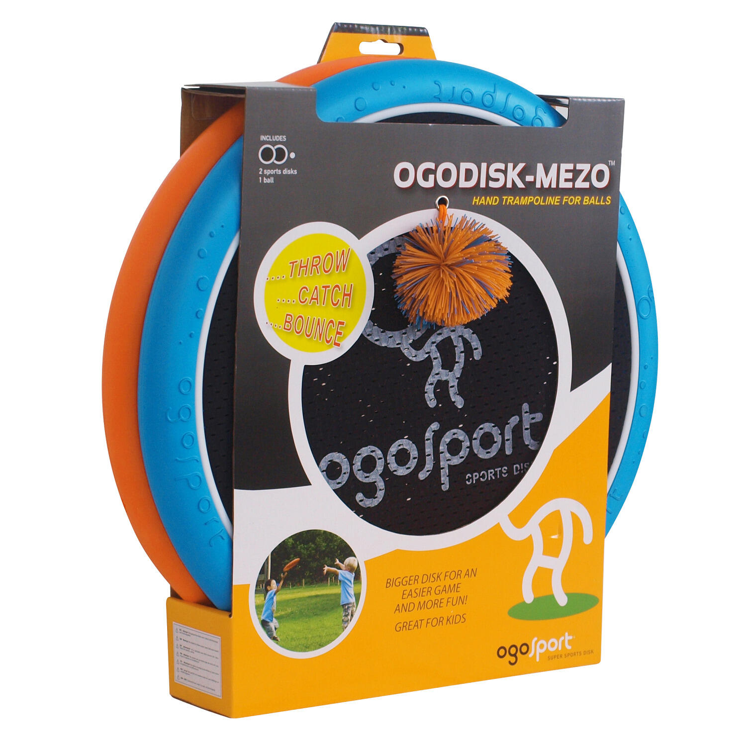 Return-the-Ball Game Sports Disk Mezo 38 cm diameter Turnen / trampolin Unisex 3/6
