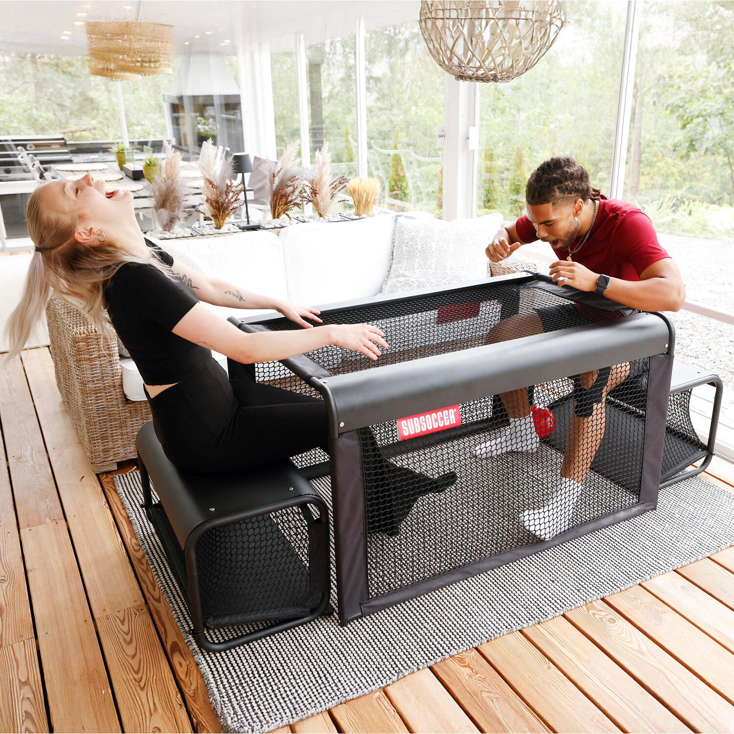 Sitzfußball-Tisch 3 Fußball Unisex 2/7