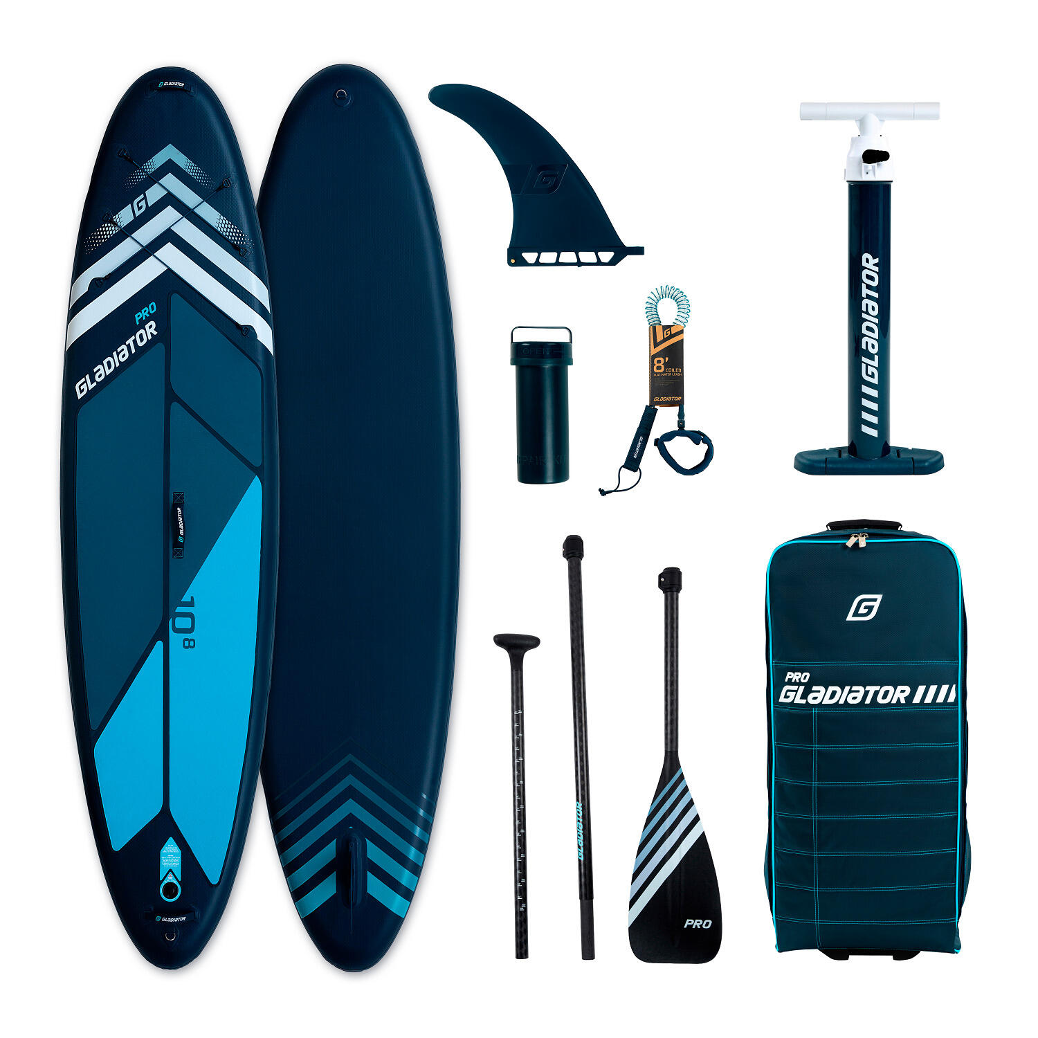 GLADIATOR Gladiator Pro All Round 10’8 x 34” x 5.9" Perfect For The Heavier Rider