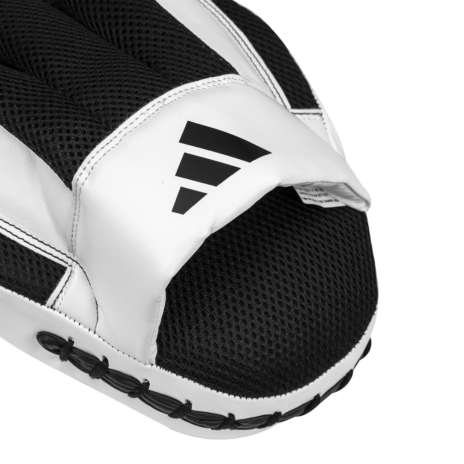 adidas 24 Speed Coach Paar-Pratzen, weiß/schwarz ADISBAC014 2/6