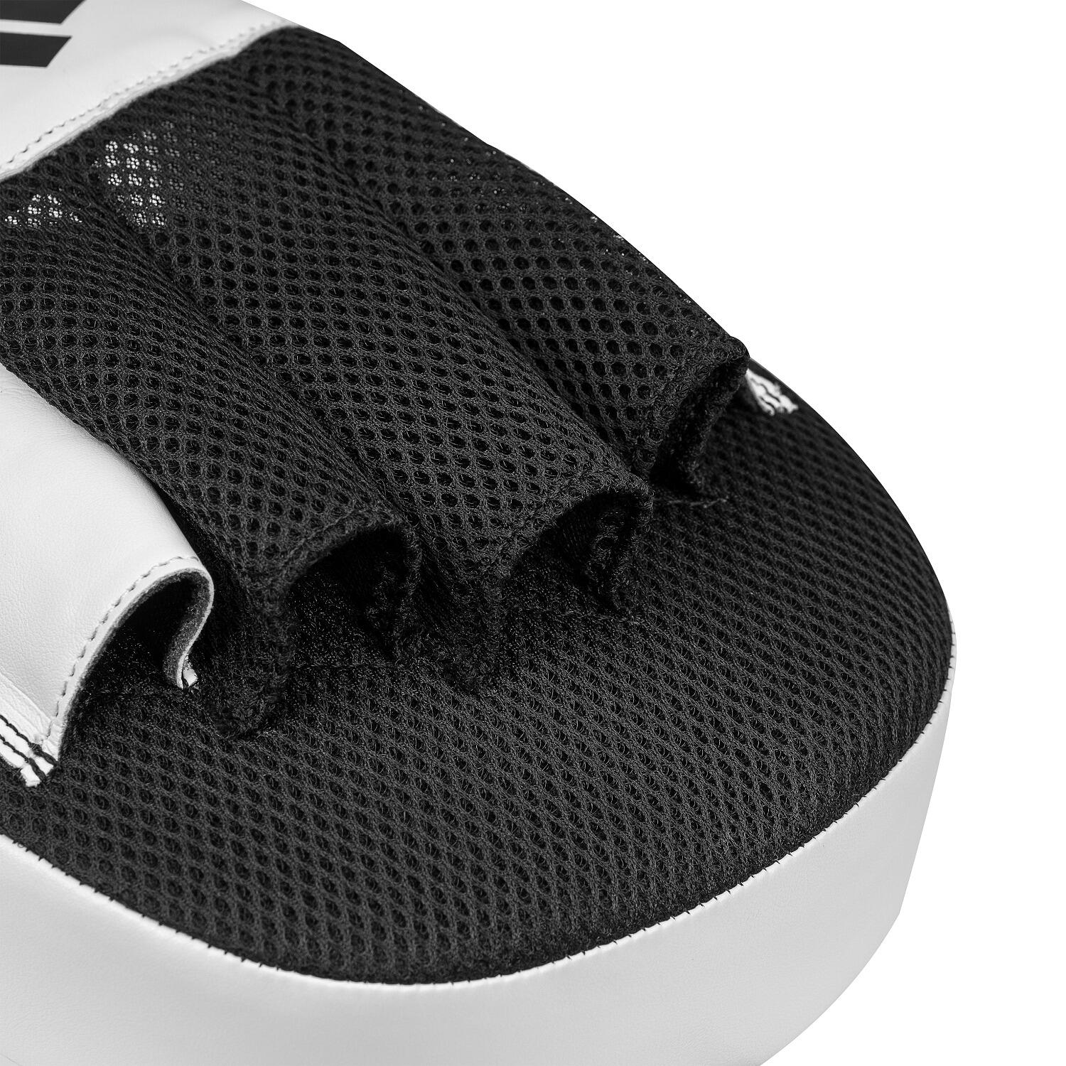 adidas 24 Speed Coach Paar-Pratzen, weiß/schwarz ADISBAC014 4/6