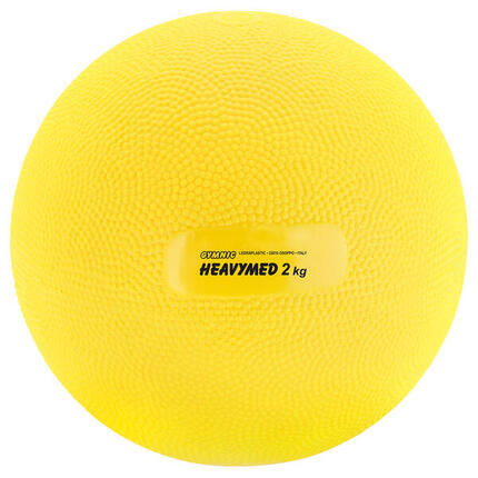 Medizinball Heavymed 1 kg Rot 12 cm Gymnastik Unisex Rot