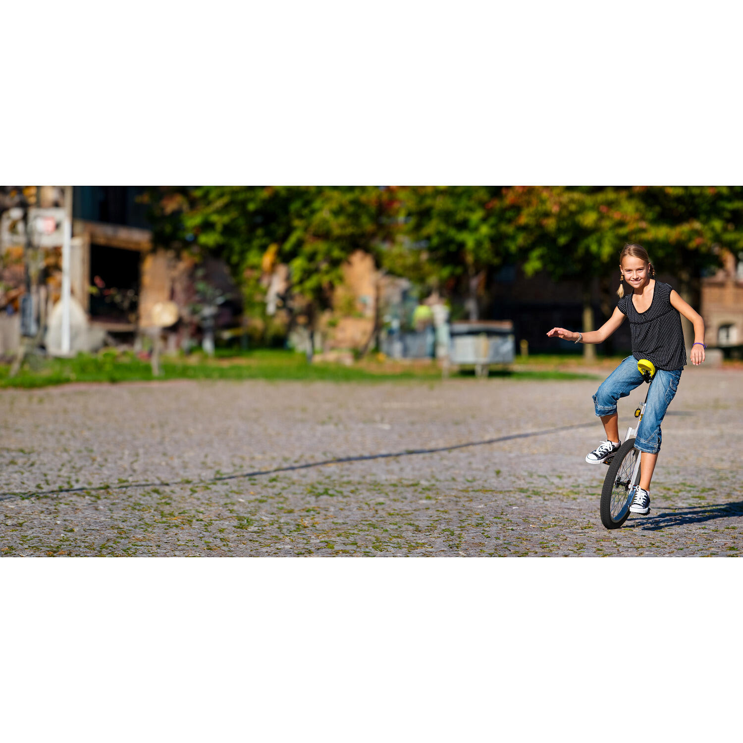 Monocycle jante alu pneu noir QU-AX Luxus 20" 2/5