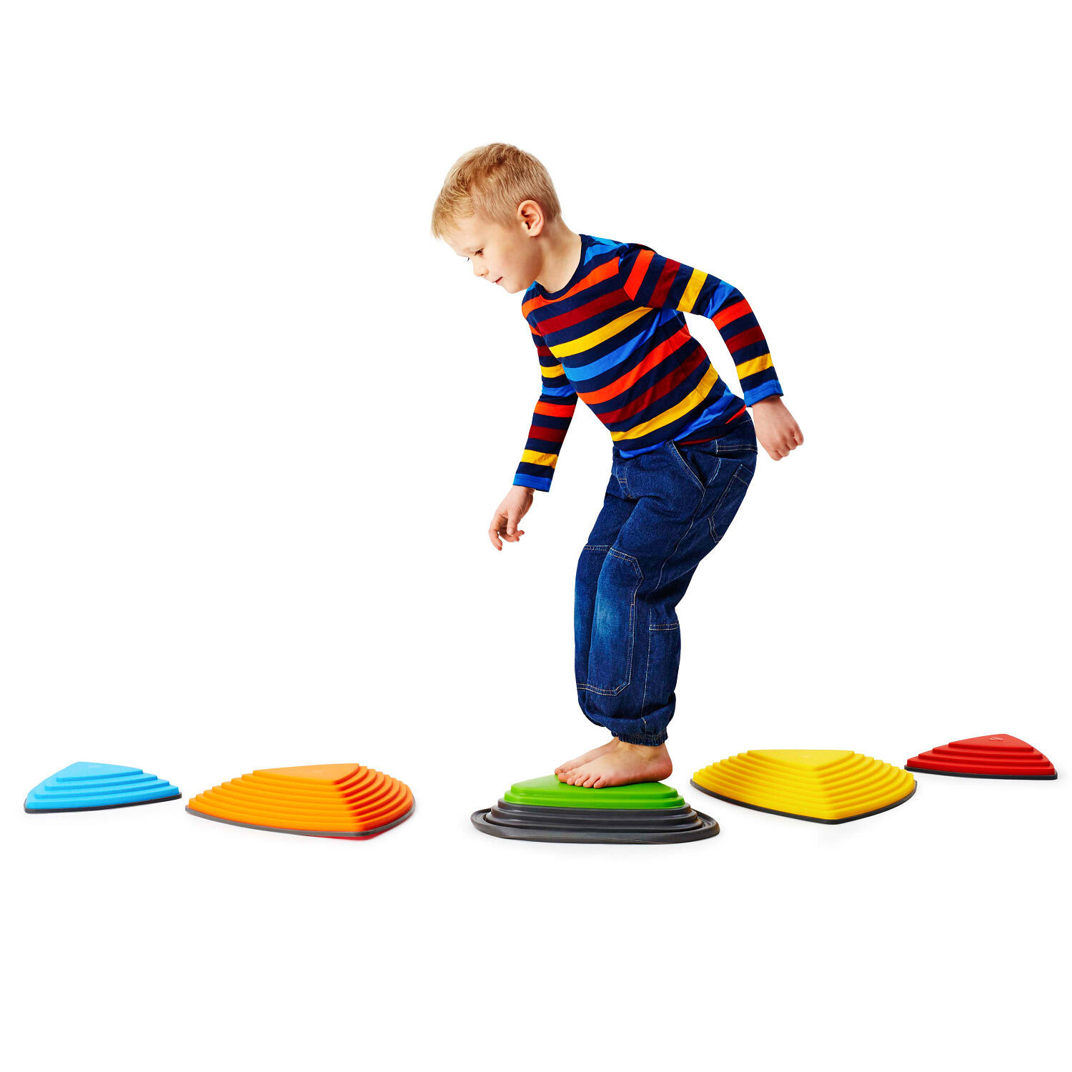 Balanciersteine-Set Der versteckte Federstein Gesundheitssport Unisex 2/4