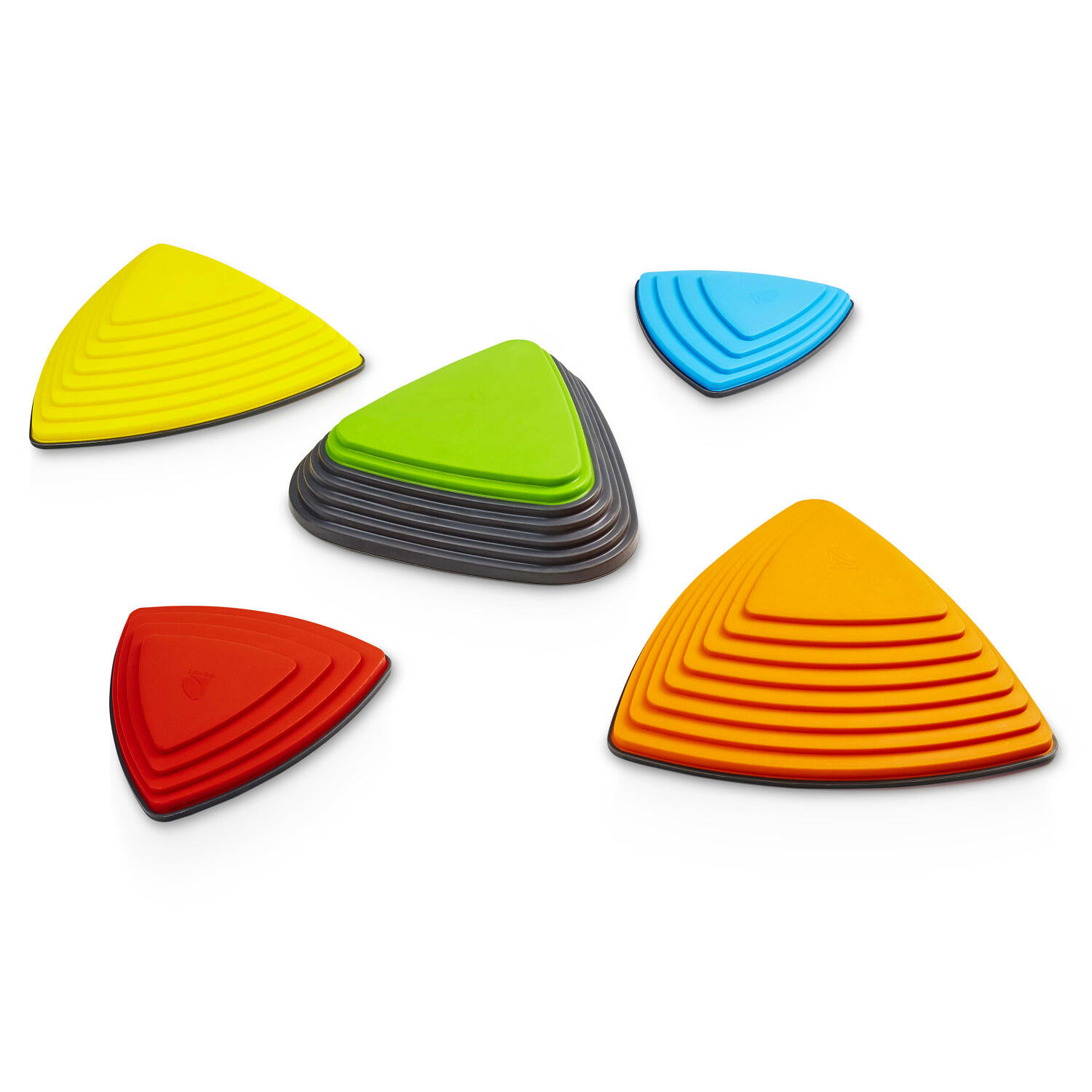 GONGE Pietre d'equilibrio Gonge: 5 pezzi a molla nascosta