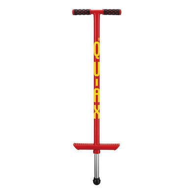 Springstok pogo-stick qu-ax voor kinderen 30 kg rood
