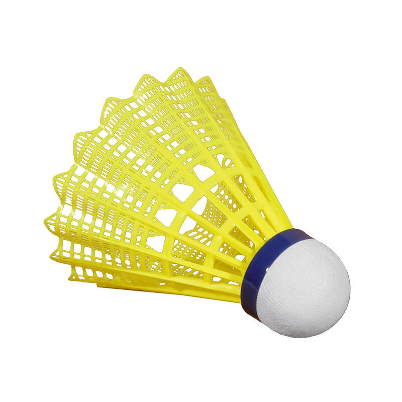 Badmintonový míček Nylon 2000 žlutý - rychlost modrá