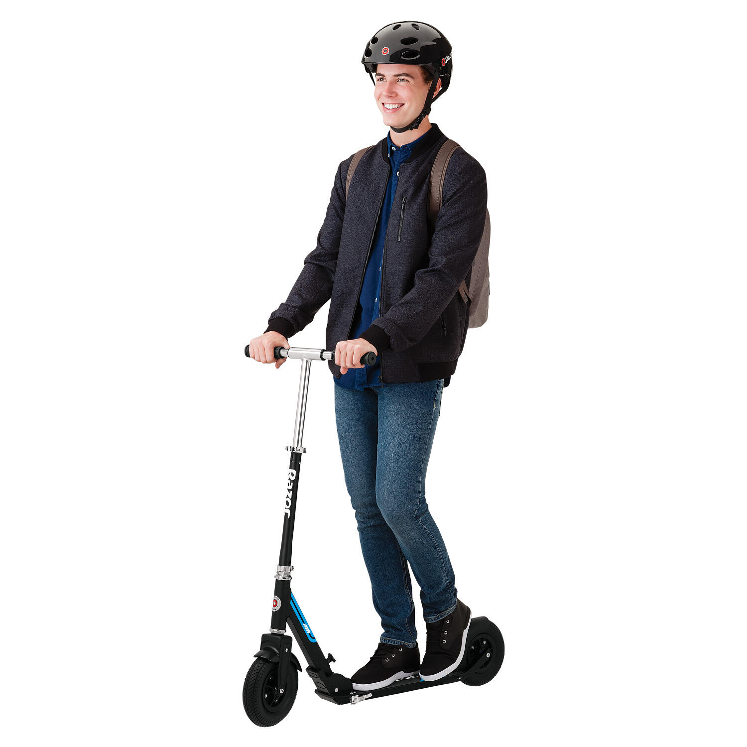 A5 Air Scooter Black RAZOR Decathlon