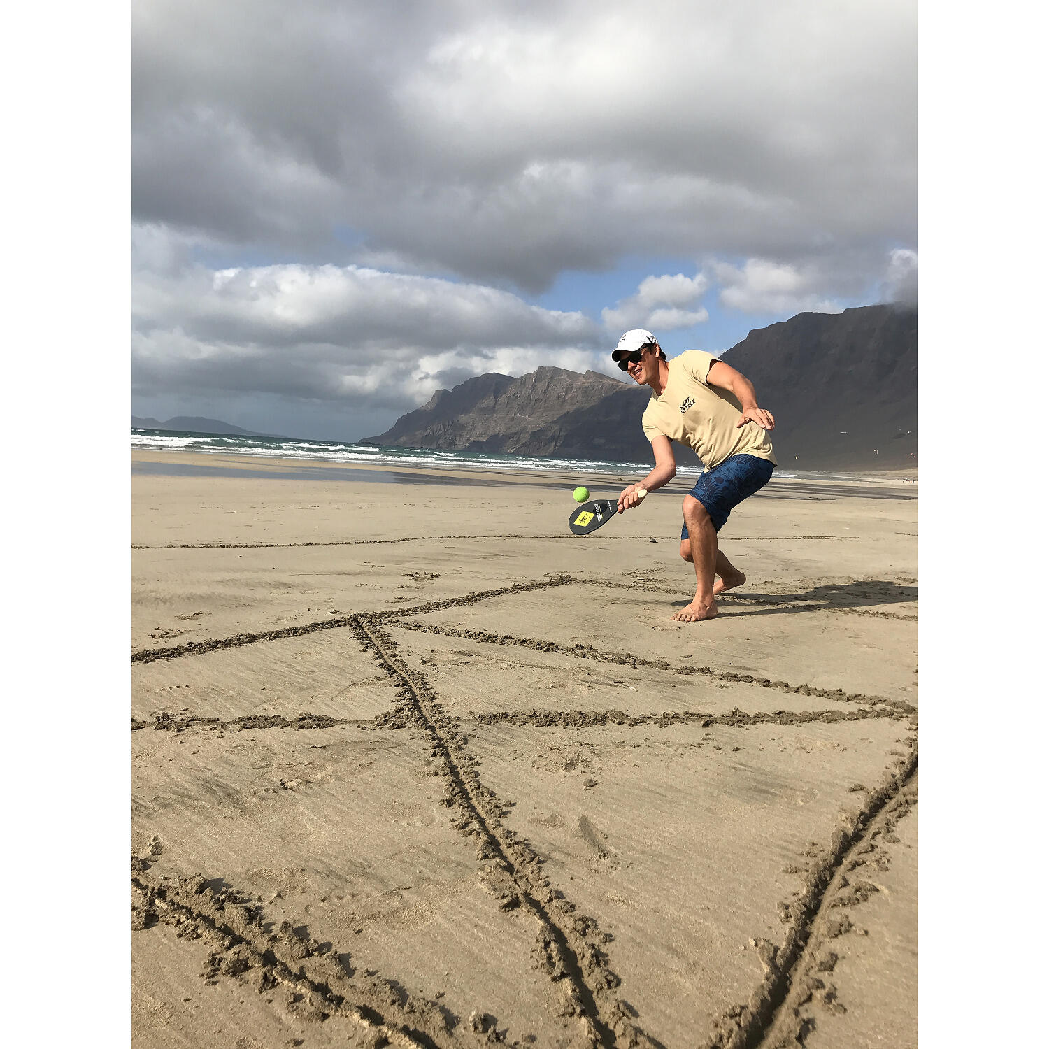 Rückschlagspiele-Set Schulsport Beachtennis Unisex 2/6