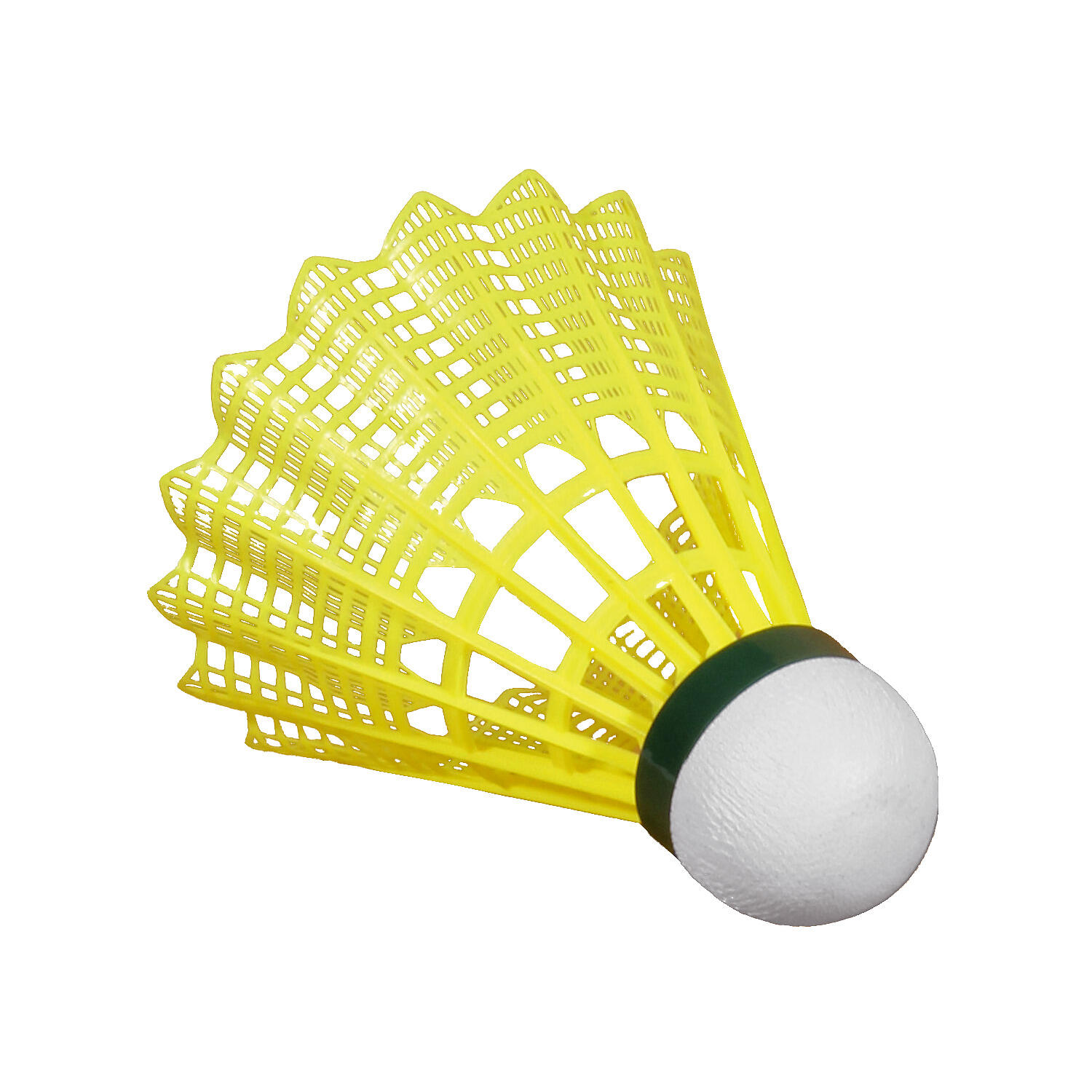 Victor - Volants De Badminton Victor Nylon Shuttle 2000 - Volant Plastique - Jaune|vert - Taille Unique - Decathlon