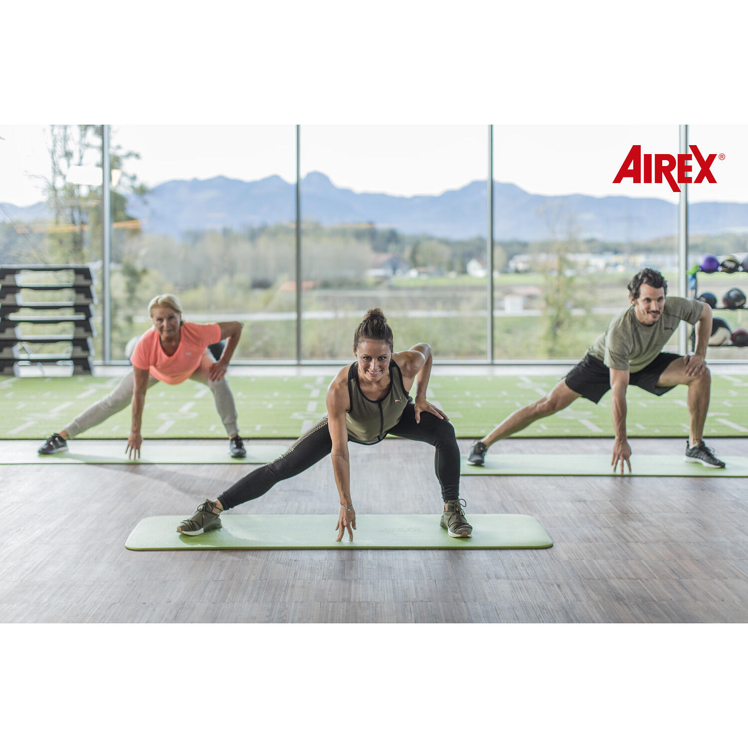 Tapis de Gym "Fitline" 180x60x1cm Airex 2/6