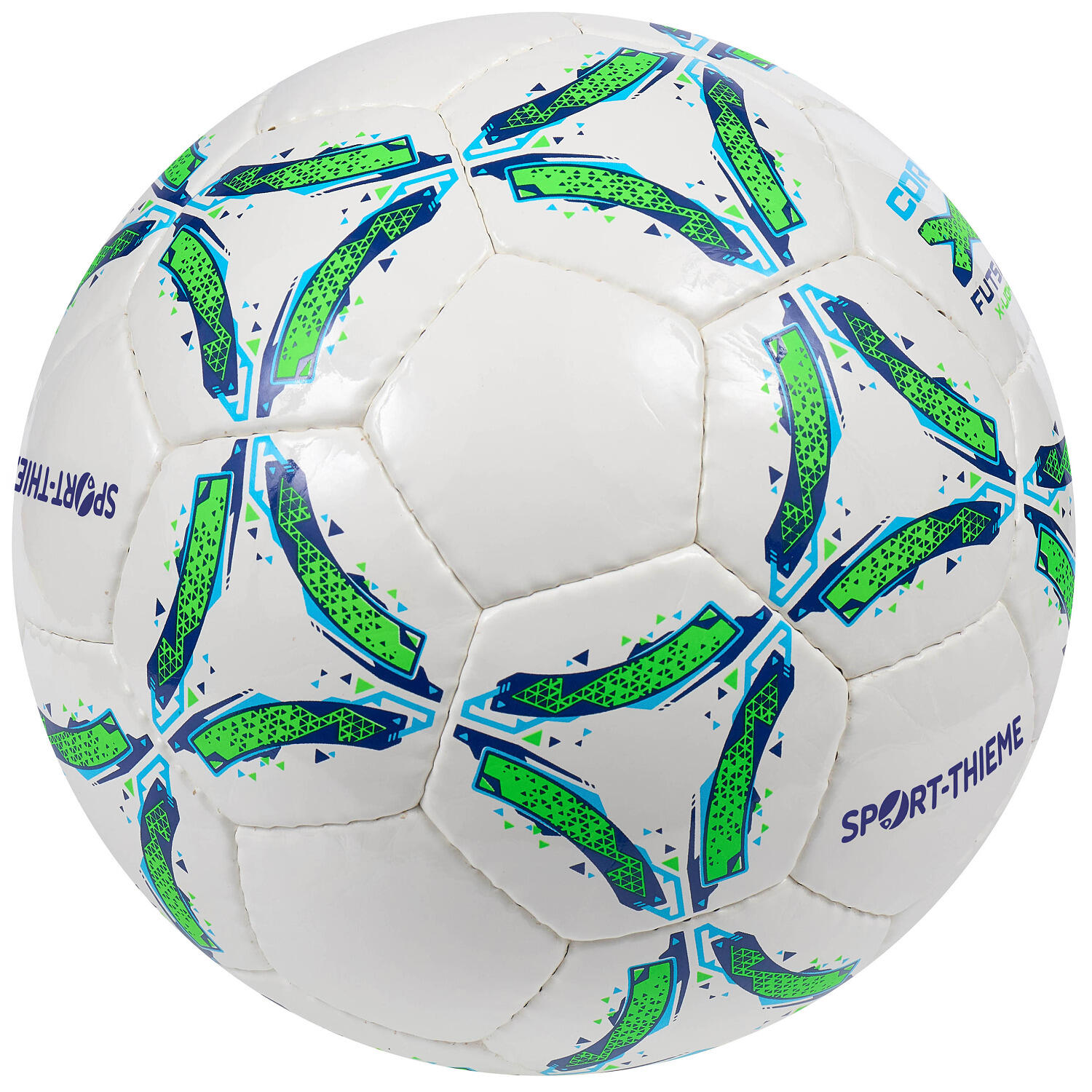 Futsalball CoreX Kids X-Light Größe 4 Fussball Unisex Weiß-Grün 2/5