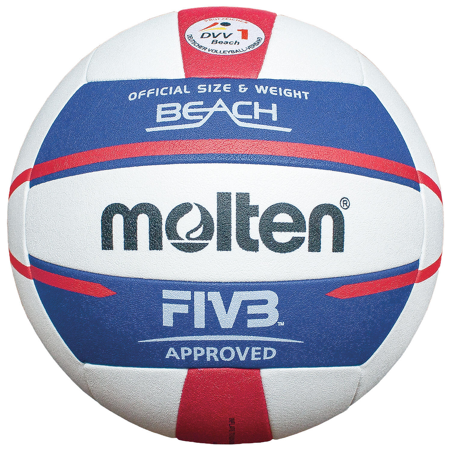 Molten - Ballon Molten V5b5000 - Ballon De Volley - Blanc|bleu|multicolore - Taille Unique - Decathlon