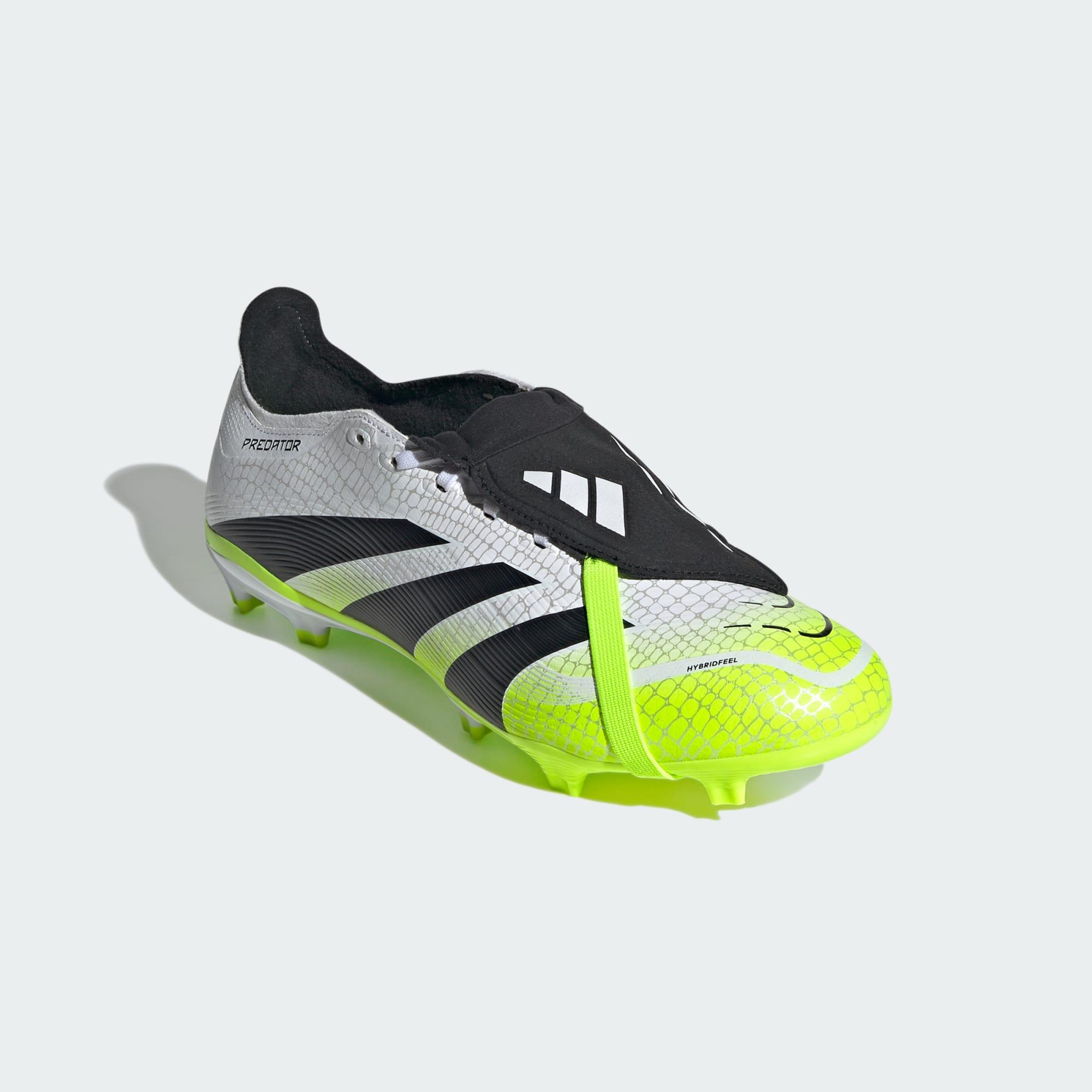 Chuteiras com língua dobrada Predator League para piso firme/multissuperfícies 4/7