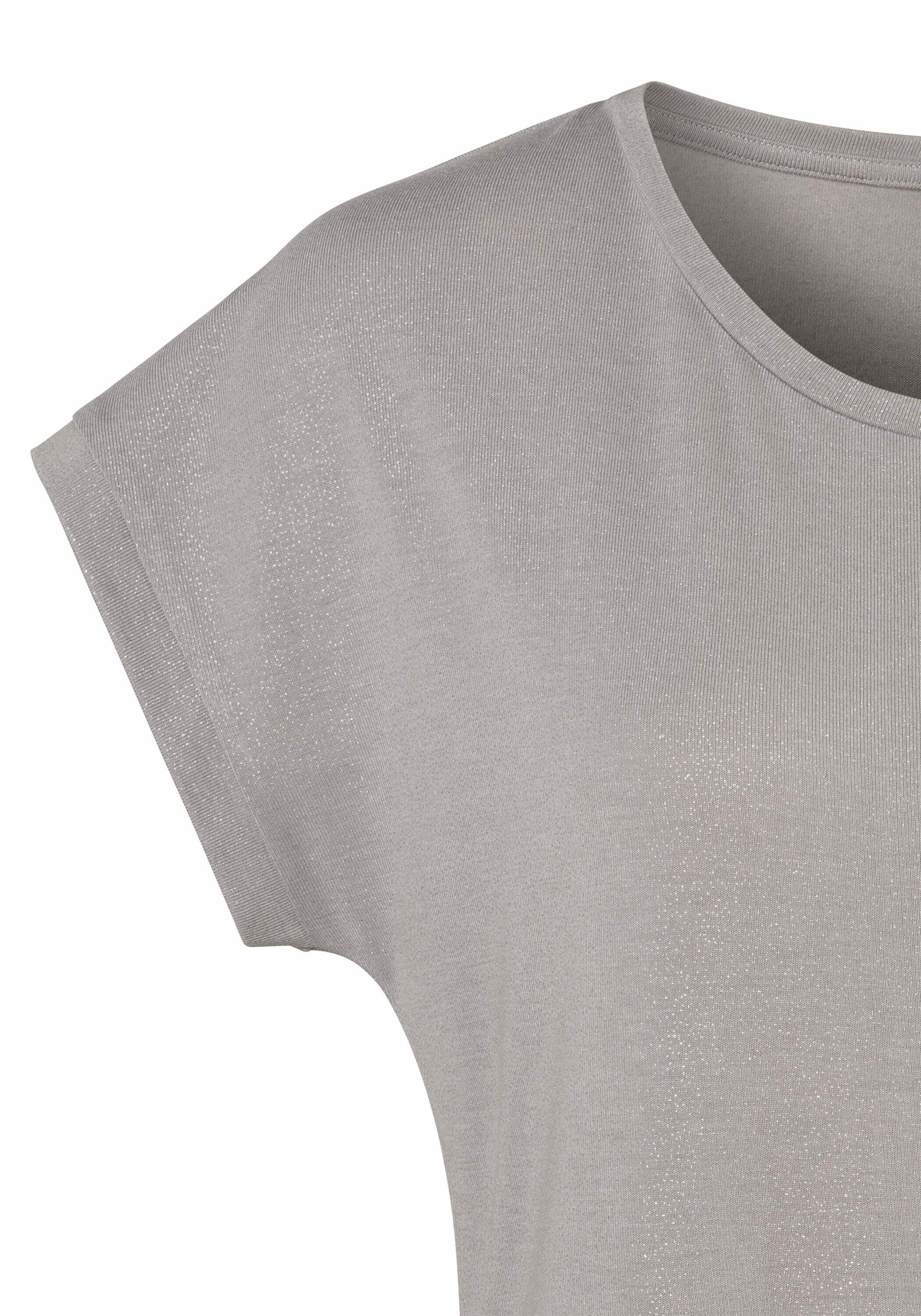 Damen Rundhalsshirt 3/4