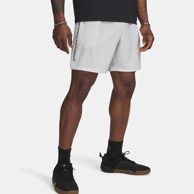 Ua tech™ geweven short wordmark voor heren under armour wit
