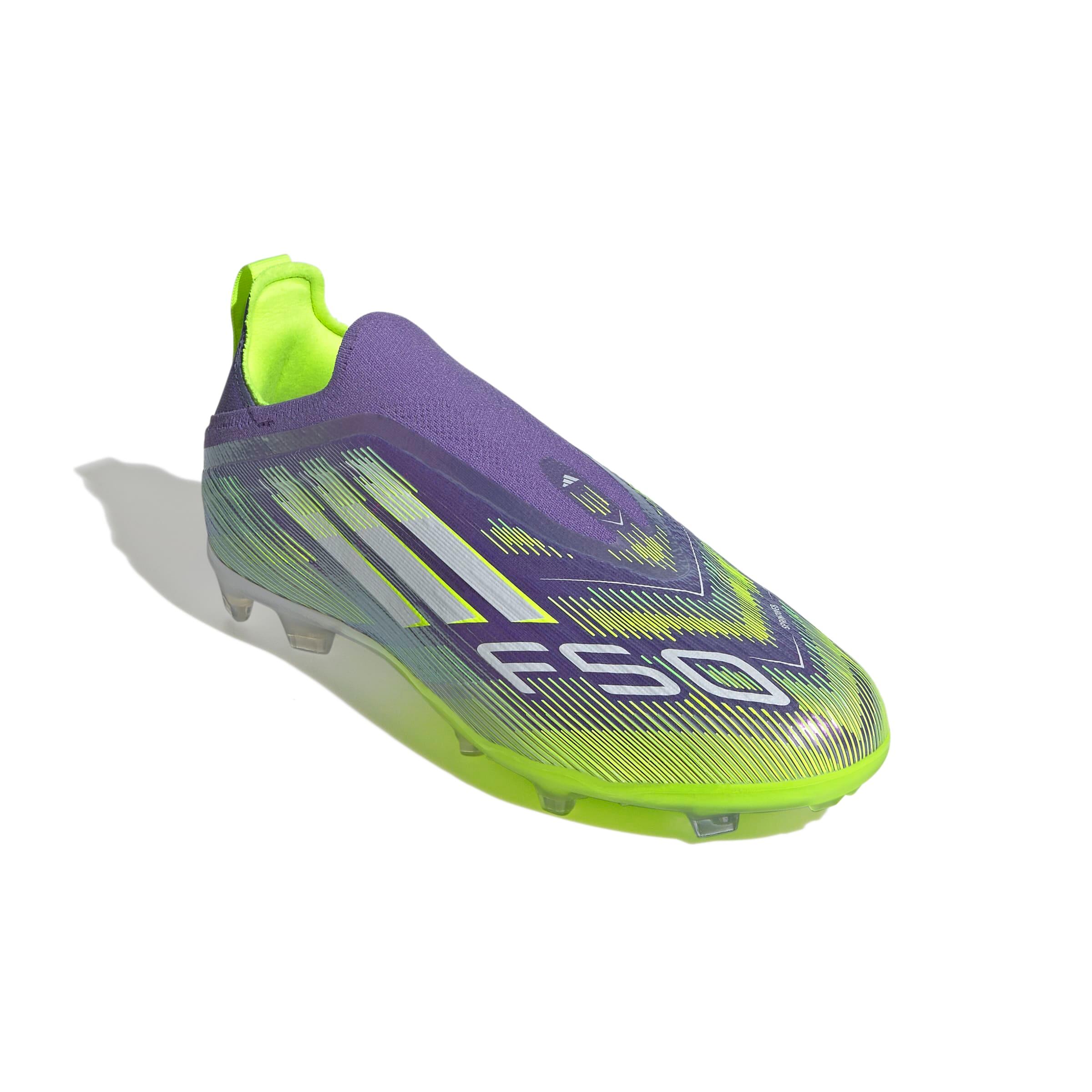 Football boots without laces for children adidas F50 Elite FG 2/7