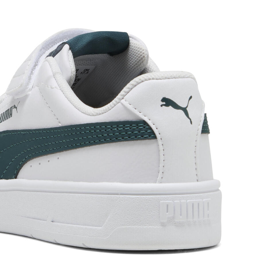 Dziecięce sneakersy Court Classic Clean PUMA White Green Terrain