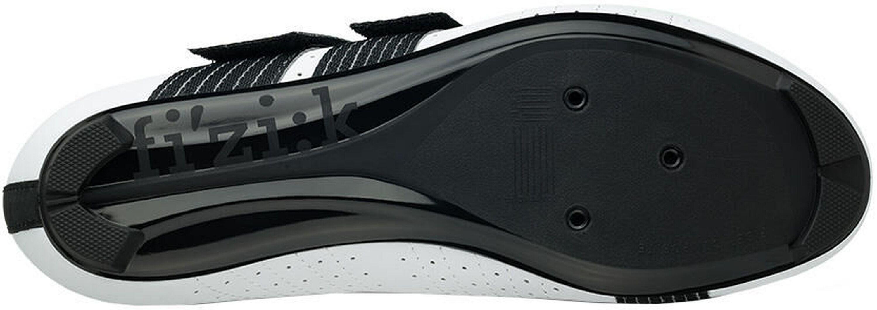 Rennrad-Fahrradschuhe Tempo Powerstrap R5" ,  weiß/schwarz 2/3