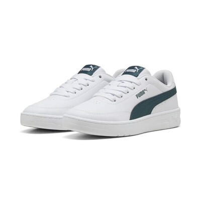 Zapatillas Court Classic Clean Niños PUMA White Black
