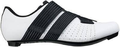 Rennrad-Fahrradschuhe Tempo Powerstrap R5" . weiß/schwarz