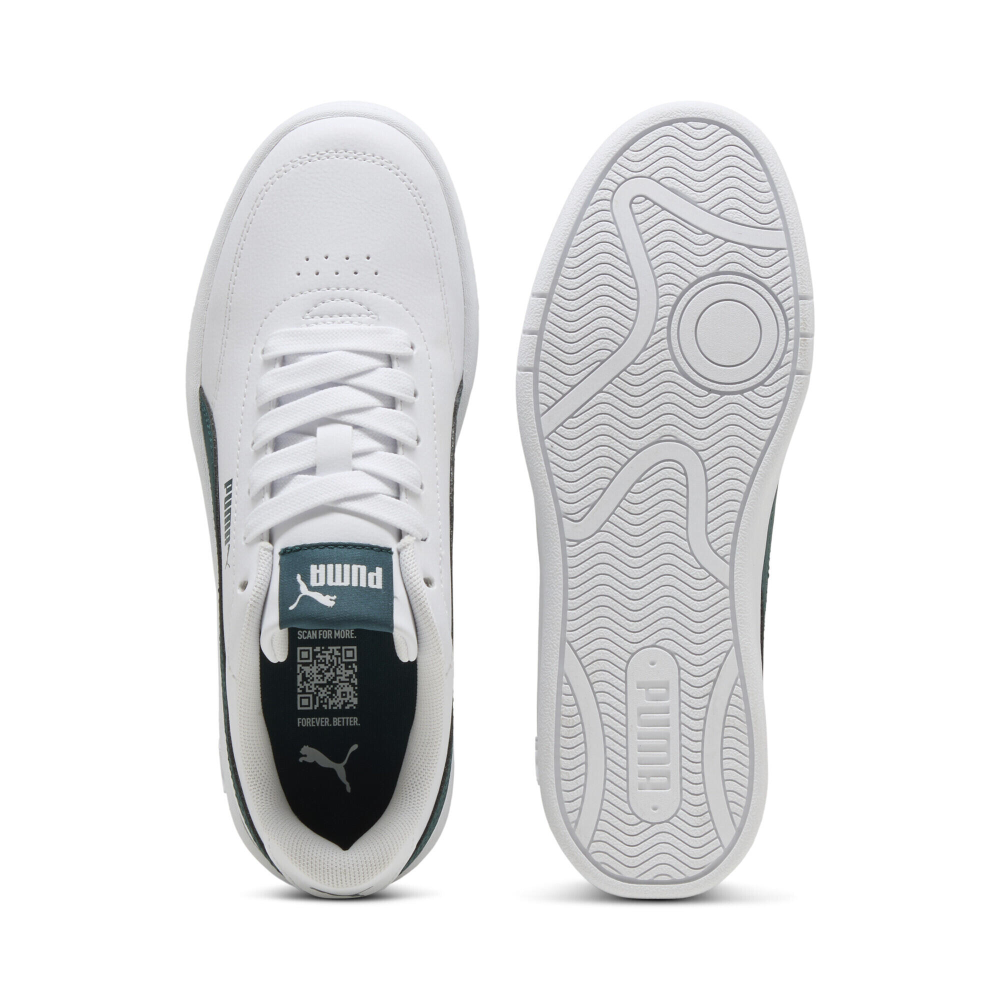 Sneakers Court Classic Clean Enfant et Adolescent PUMA 4/7