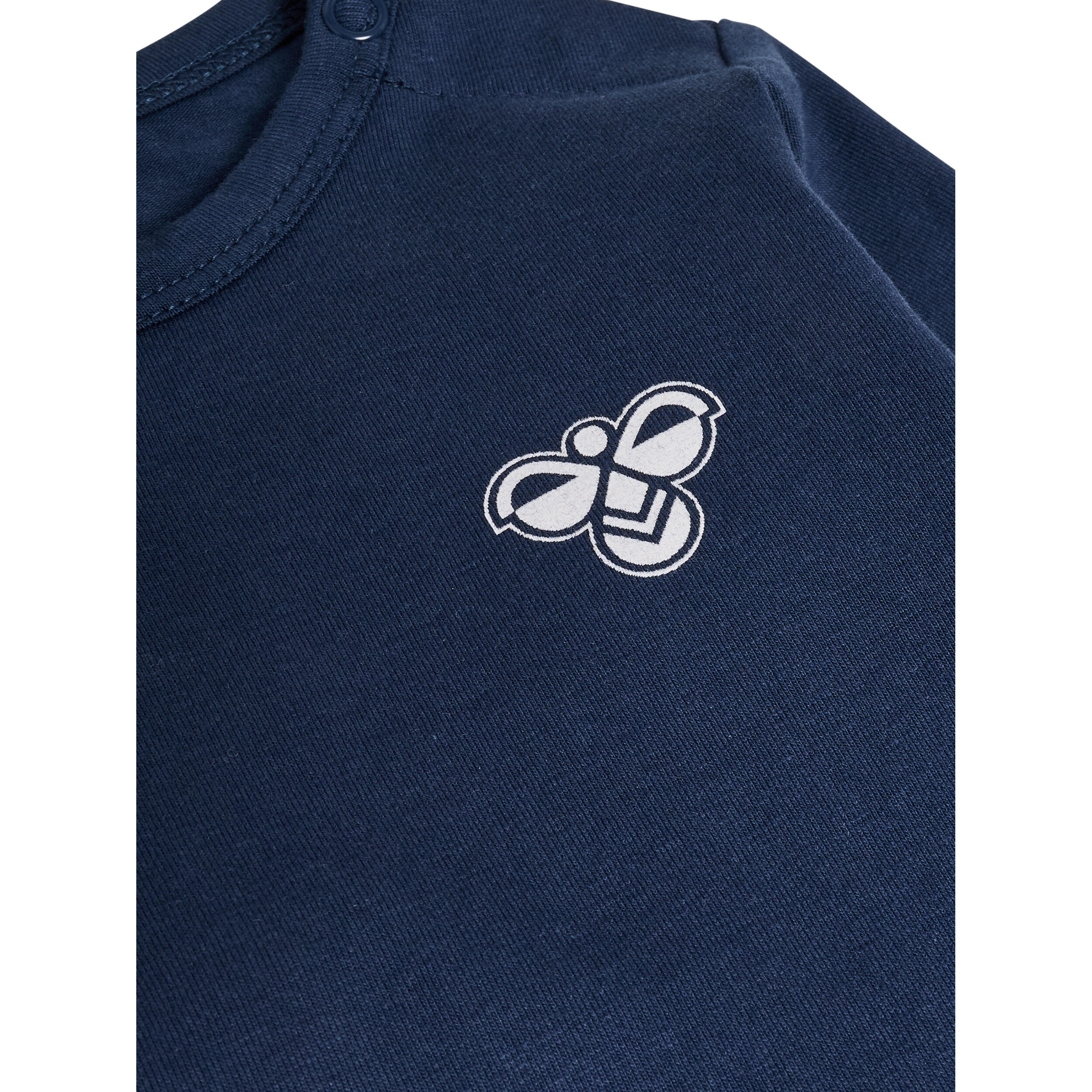 Baby-Body mit langen Ärmeln Hummel Solid Mini 3/3