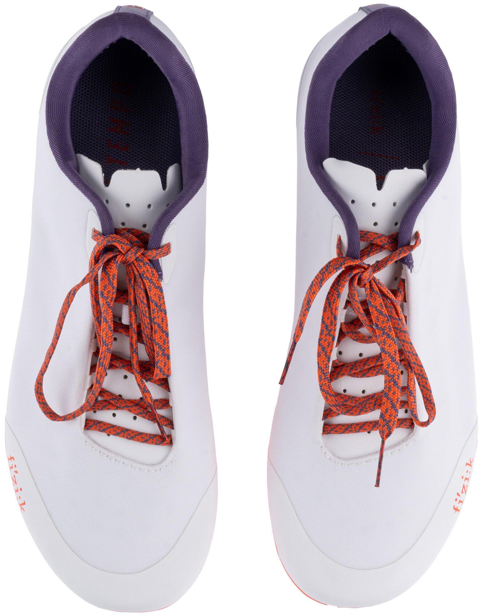 Chaussures de vélo de course « Beat », blanc/orange 3/3