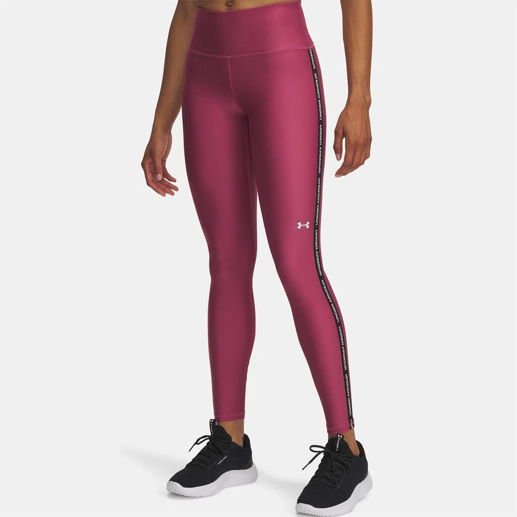 UA Tech™ Leggings with Branded Bands for Women Fuchsia