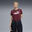 Tricou fitness femei croială lejeră Ess No. 1 Logo, roz PUMA Ruby Shimmer Red