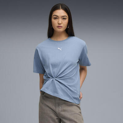 ESS Relaxed T-Shirt Damen PUMA Cool Weather Blue