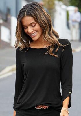 Damen 3/4-Arm-Shirt